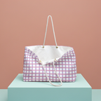 Weekender Bag Oversized Tote Rope Handles Travel Beach Bag