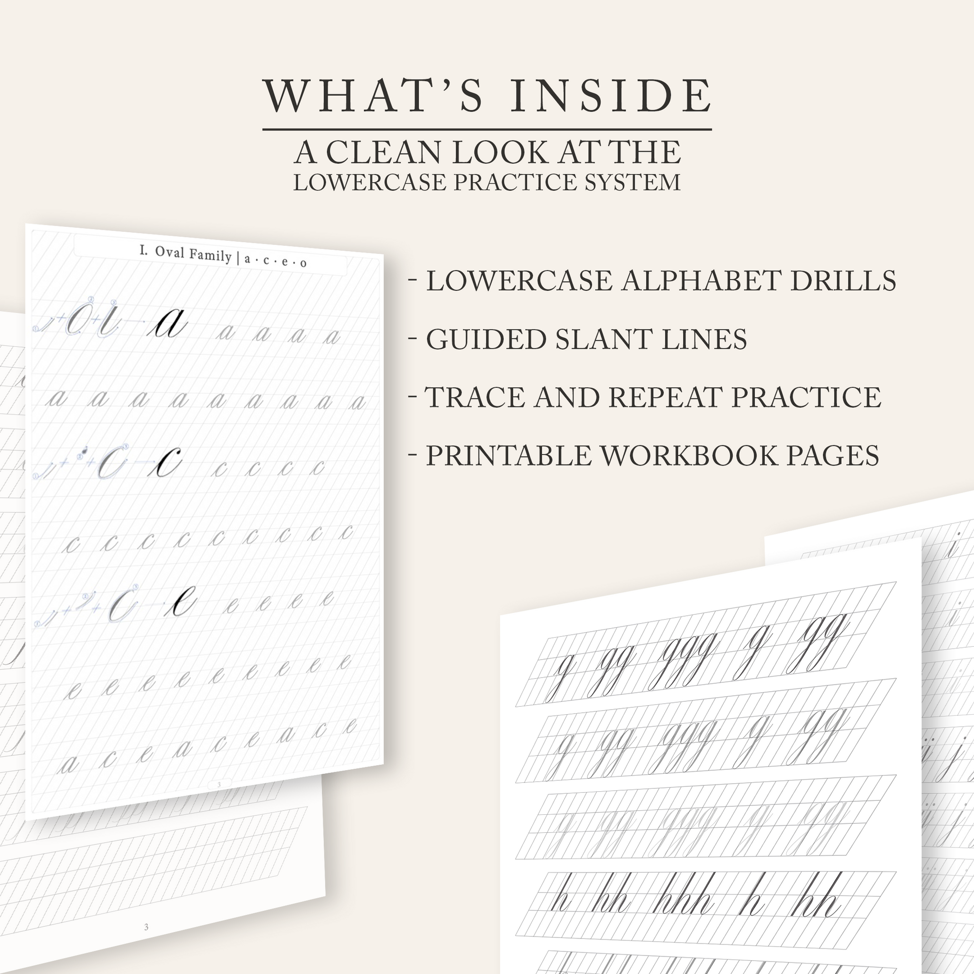 Lowercase Letter Builder workbook preview 2