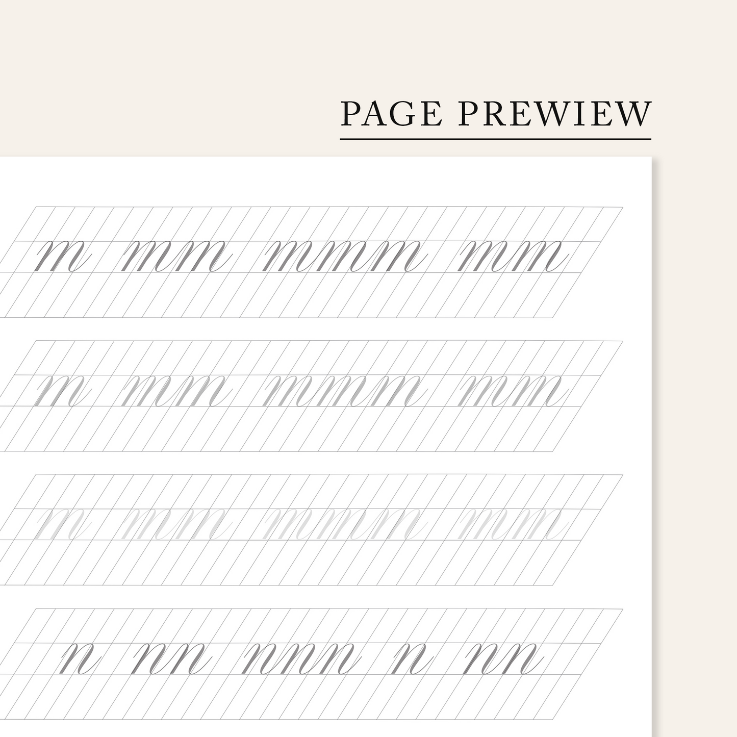 Lowercase Letter Builder workbook preview 6