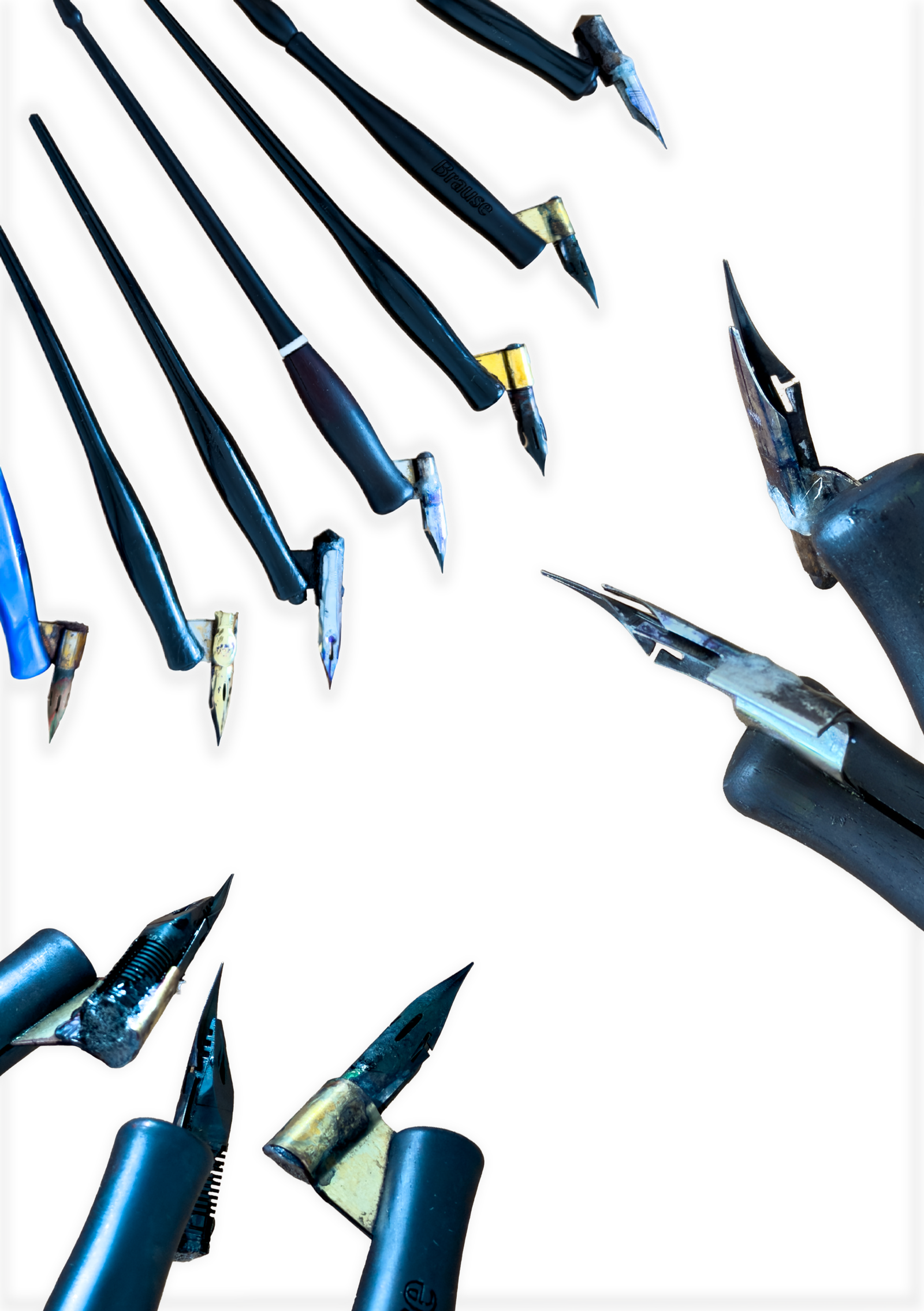 Oblique Holders & Pointed Nibs — photo 1