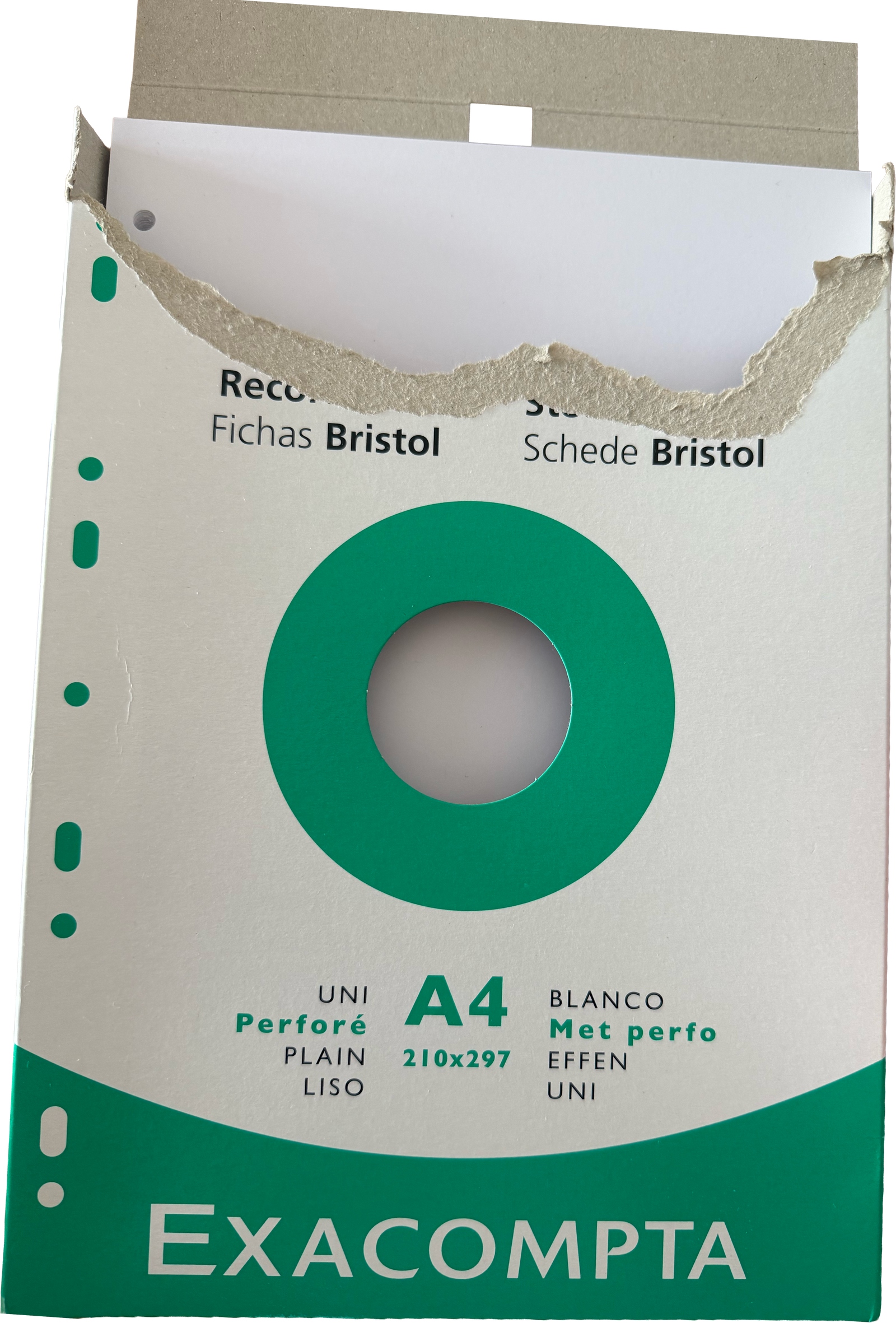 Exacompta Bristol Cards — A4 — photo 1